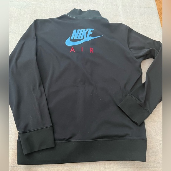 [M]Nike Air Max Limited Edition Full Zip Sweatshirt Track Jacket Black Rare - Picture 8 of 8